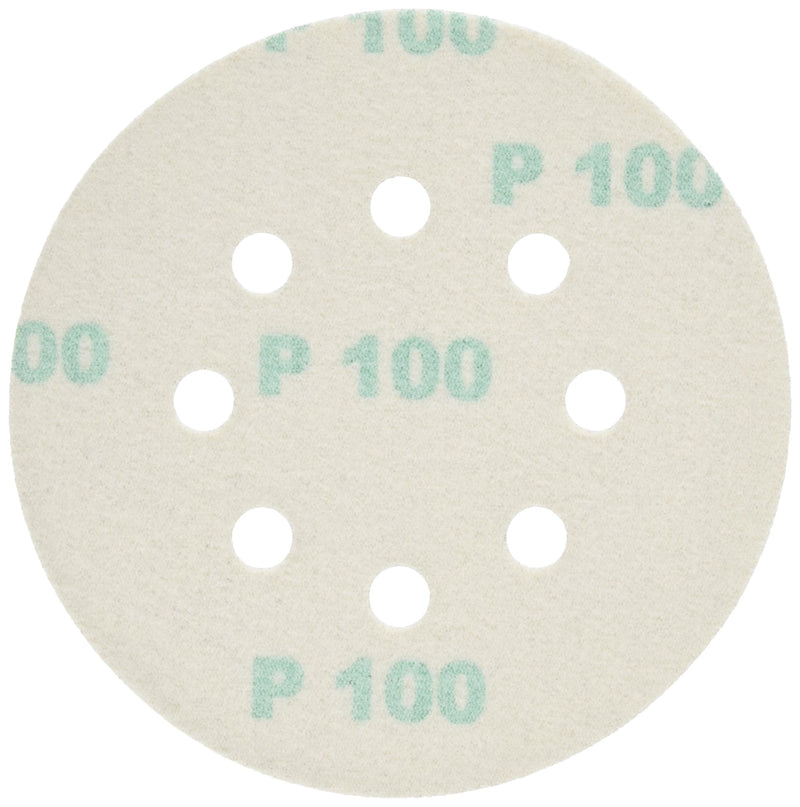 PORTER-CABLE 735801025 5-Inch 100 Grit Eight-Hole Hook & Loop Sanding Discs (25-Pack) - NewNest Australia