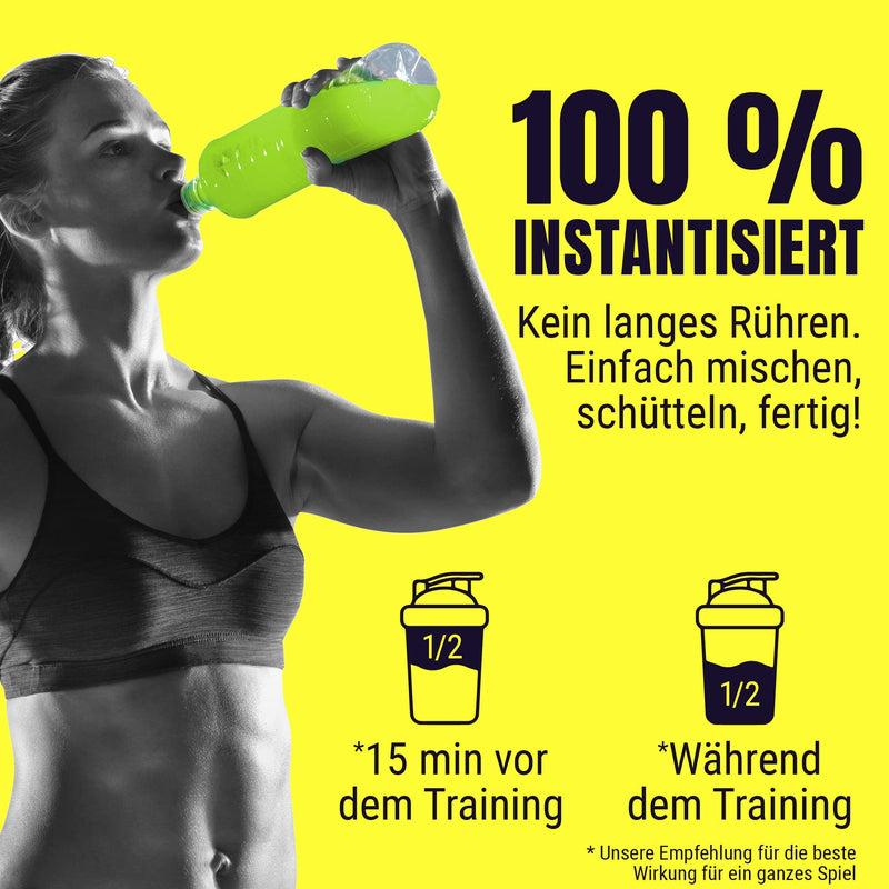 Powerstar Kick'N'Rush Juicy Orange 600 G Pre-Workout Booster For Football & Other Ball Sports, Made In Germany, Fitness Powder With Electrolytes & Caffeine, Energy & Endurance In Training - NewNest Australia