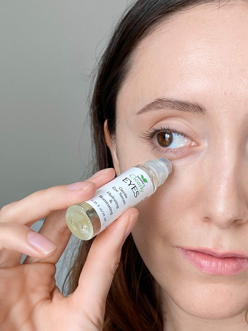 Clearly EYES Anti Ageing Eye Serum | Roll On to Hydrate, Firm and Illuminate Tired Eyes | Blend of Natural and Essential Oils with Cucumber and Avocado | Vegan, Cruelty Free, Made in USA - NewNest Australia