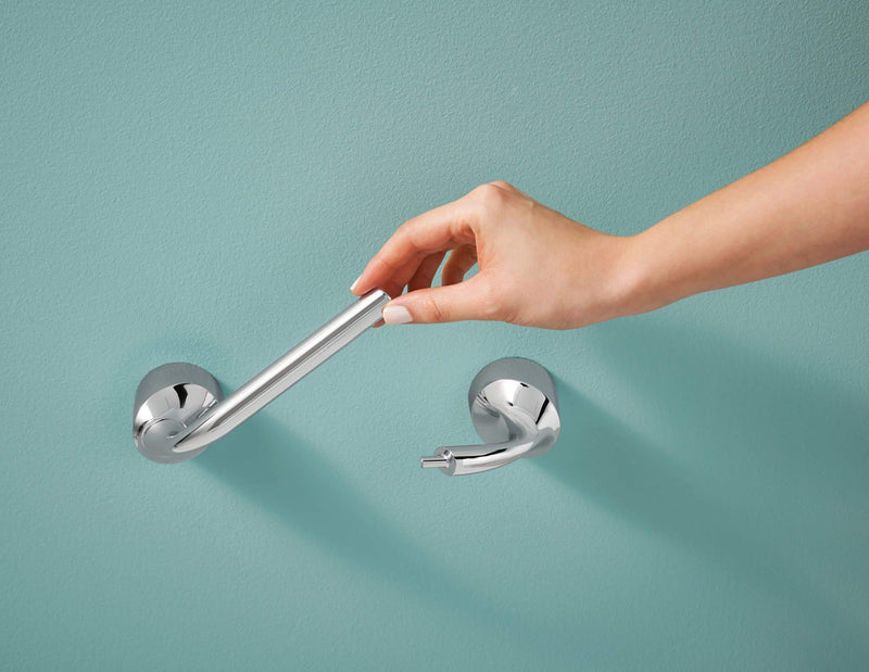 Moen MY3708CH Idora Double Post Pivoting Toilet Paper Holder, Chrome - NewNest Australia