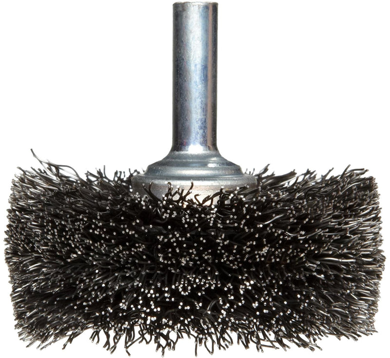Weiler 17619 2" Wide Face Stem-Mounted Crimped Wire Wheel, .0118" Steel Fill, 1/4" Stem, Made in the USA - NewNest Australia