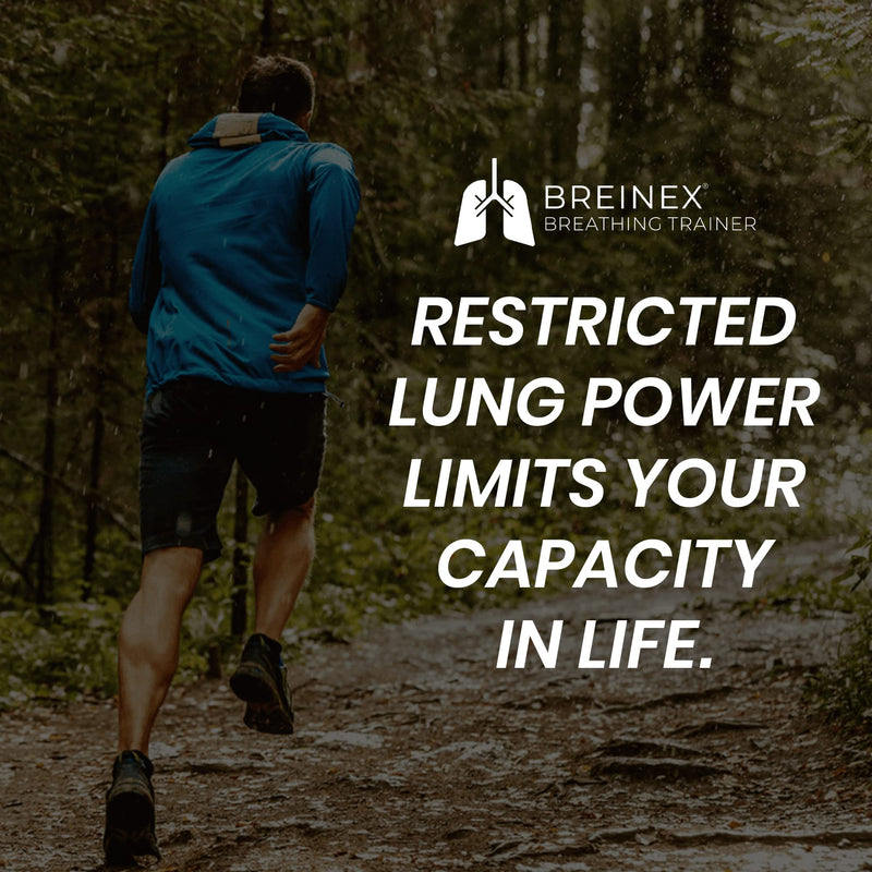 BREINEX Pro | Perfect for Professional & Inspiring Athletes at All Levels of Competition. Runners, Swimmers, Cyclists | Train Lung Endurance & Unblocks Airways High Resistance - NewNest Australia