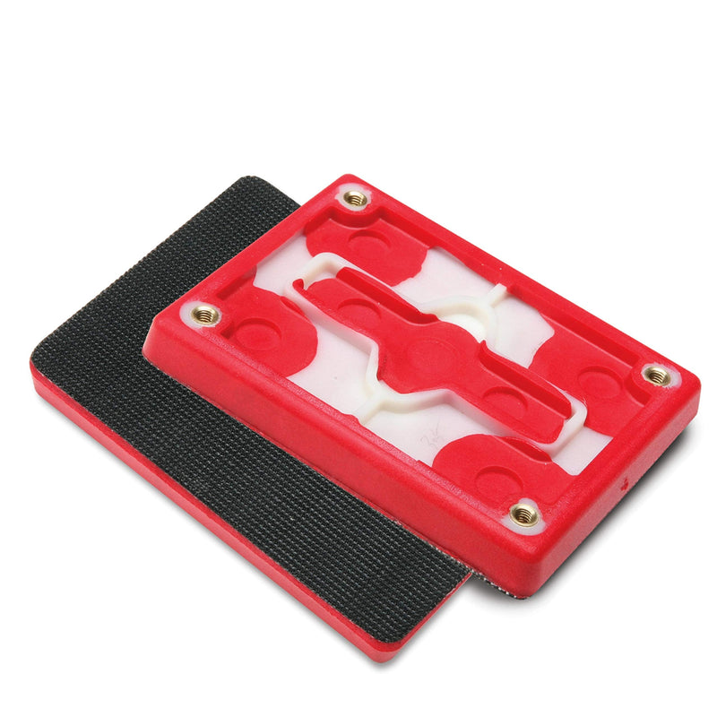 3M Hookit Pad 20433, 3 in x 4 in x 1/2 in Red Foam 3" x 4" - NewNest Australia