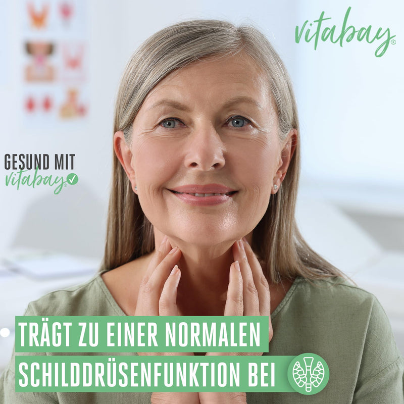 Vitabay Selenium High Dose 200Mg Vegan - 365 Selenium 200¬µg Tablets Selenium Complex Vegan - Selenium 200 Mcg Capsules High Dose Selenium Selenite - Laboratory Tested & Made From High Quality Raw Materials 365 Pieces (Pack Of 1) - NewNest Australia