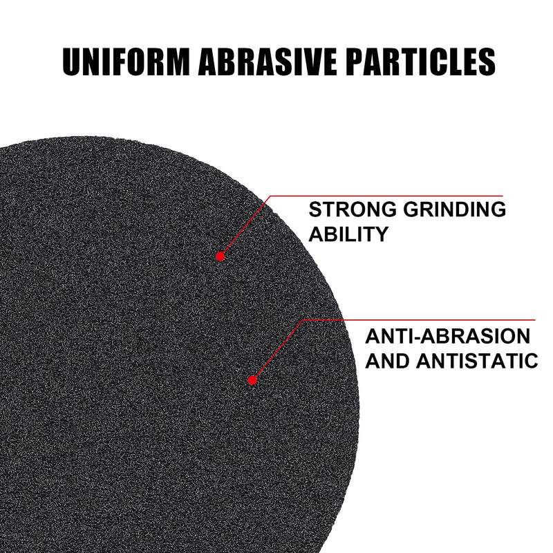 VIBRATITE 6 Inch Sanding Discs-30 Packs Hook & Loop Wet Dry Sandpaper 60 Grit Random Orbital Sander for Automotive Wood Metal Plastic Sanding Polishing - NewNest Australia