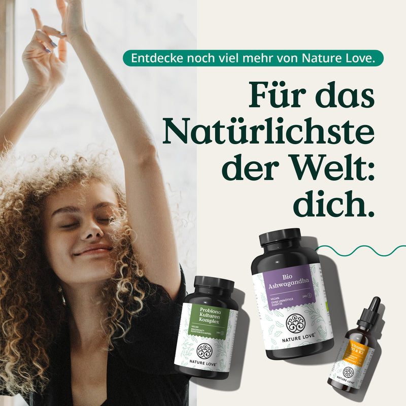 Nature Love Vitamin K2 Mk7-365 Tablets - 100 Œºg Per Tablet - All-Trans Content >99.7% Mk-7 Menaquinone - High Dose, Vegan, Laboratory Tested And Produced In Germany - NewNest Australia