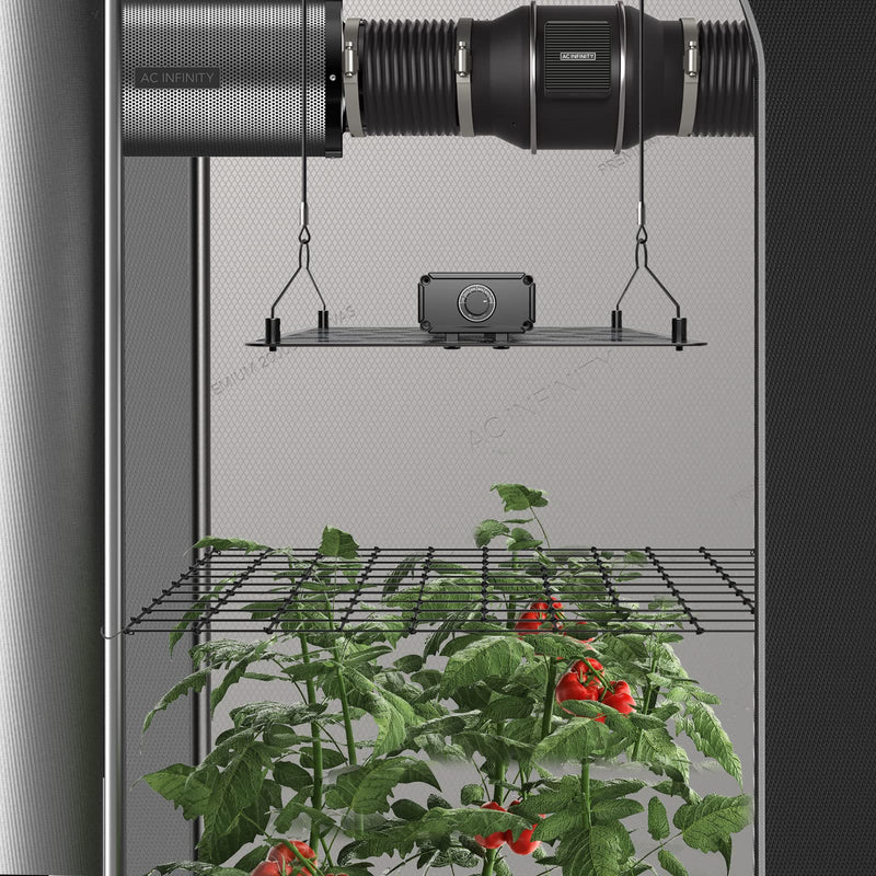 AC Infinity Grow Tent Trellis Netting 3x3', Heavy-Duty Elastic Plant Net with Steel Hooks, Flexible Hydroponics Scrog Support for Grow Tents, Gardening, and Horticulture - NewNest Australia