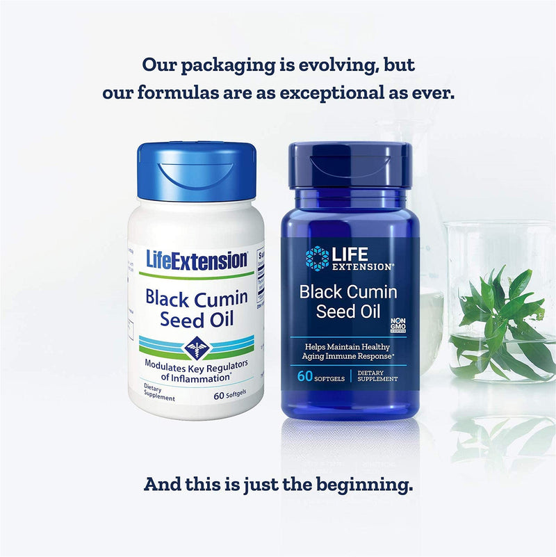 Life Extension Black Cumin Seed Oil, 60 softgels Life Extension (2 pack) - NewNest Australia