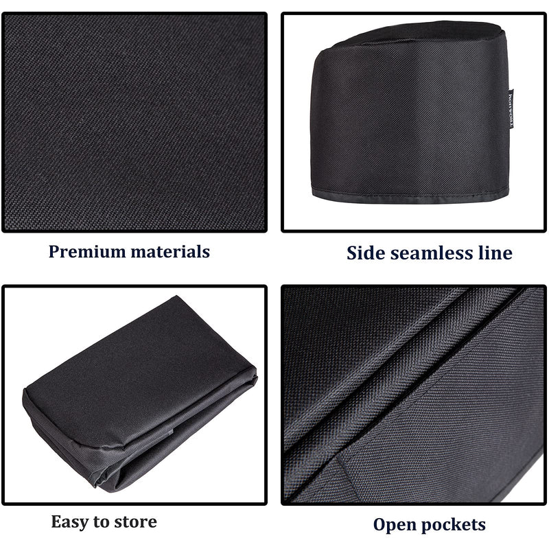 TRO&HOM Cover for Cricut Maker 3,Cricut Maker Dust Cover with Back Pockets for Tool Set Cricut Accessories, Pens,Compatible for Cicut Maker, Cicut Maker 3, Cicut Explorer 3 Dust Cover Black Cricut Maker3+Maker - NewNest Australia