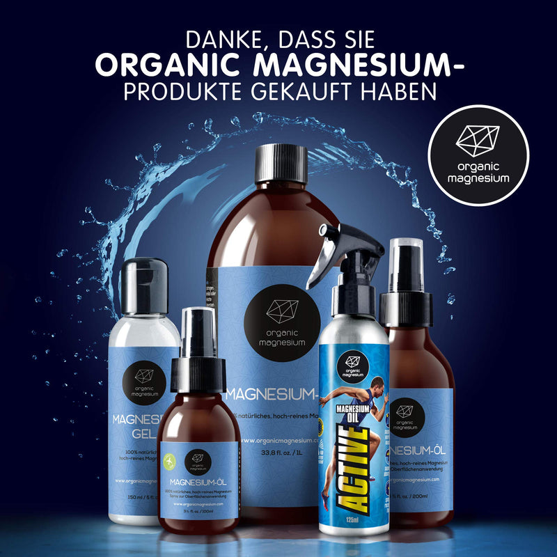 Zechstein Magnesium Gel From Organic Magnesium, 150 Ml, 100% Natural & Pure Magnesium Chloride Gel, Perfect For Sports & Muscle Relaxation, Ultra Pure & High Dose Liquid Gel - NewNest Australia