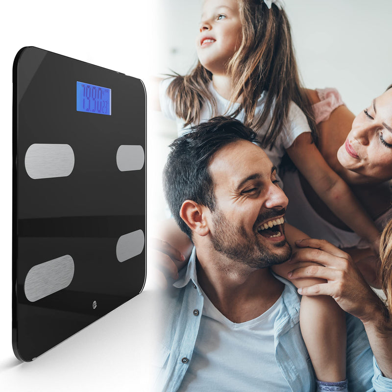 Wottocare Digital Scales Imc Analisie 18 Measurements Weight Body Fat Muscles Intelligent Bluetooth Scales App Ai Fit Bathroom Scales Pro Display Memory 9 Users - NewNest Australia