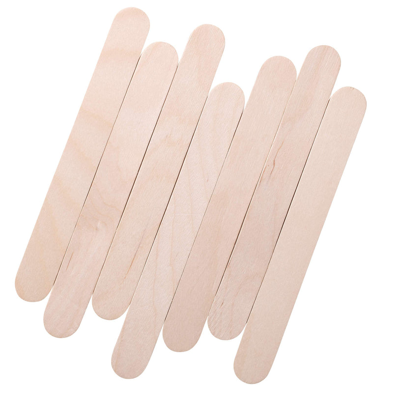 Mr. Pen- Craft Sticks, Jumbo Popsicle Sticks, 100 Pack, 5.75 inch, Large Popsicle Sticks, Large Craft Sticks, Large Waxing Sticks, Wood Sticks for Waxing, Jumbo Popsicle Sticks for Crafts - NewNest Australia