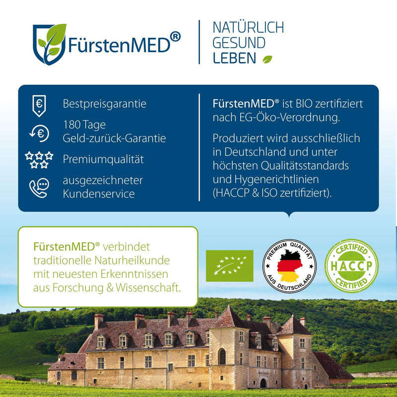 FürstenMED® Bifidoflor HIT - Lactobacillus and Bifidobacterium capsules for histamine intolerance - 60 gastro-resistant capsules - laboratory tested, vegan & without additives - NewNest Australia