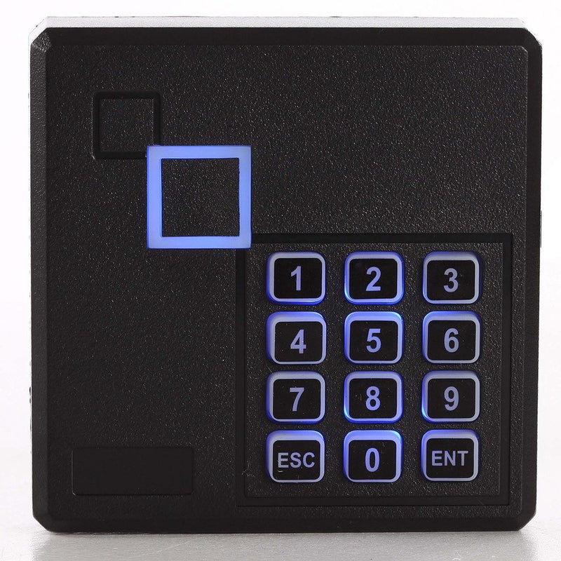 UHPPOTE Proximity RFID ID Card Door Access Control Keypad Reader 125KHz Wiegand 26 Bit Color Black - NewNest Australia