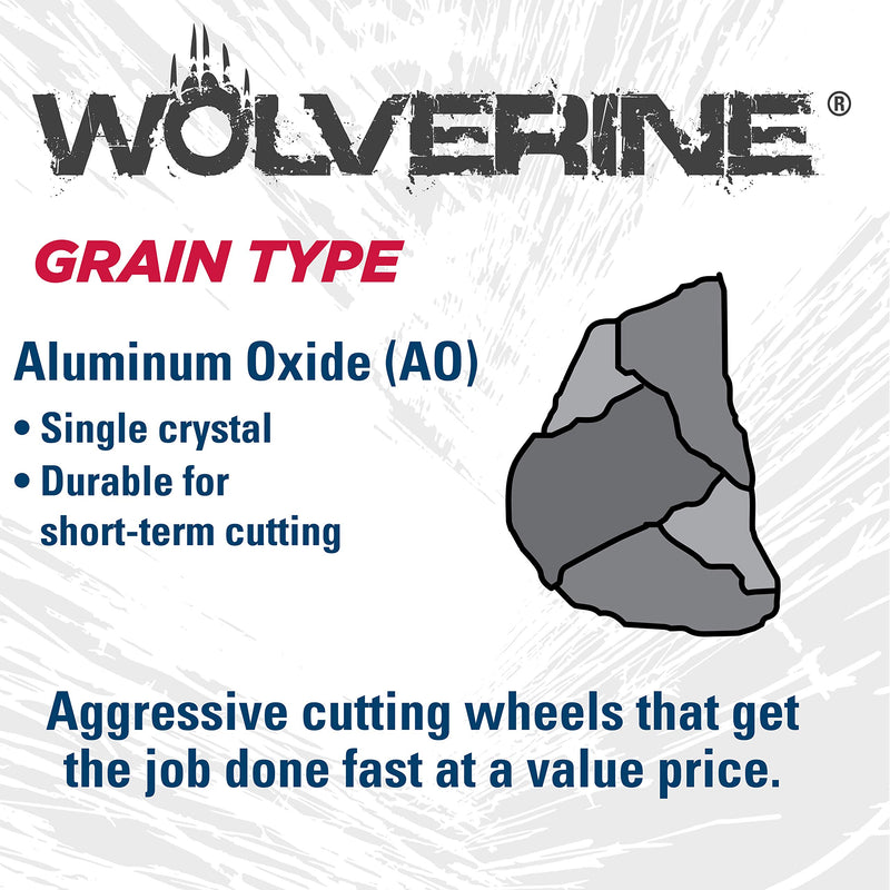 Weiler 56089 Die Grinder Cut-Off Wheel and Mandrel Kit Including 56490 Mandrel and 3-Inch x 1/16" Wolverine T1 Thin Wheels, A36T, 3/8" AH (1 Mandrel and 10 Cutting Discs) Mandrel & 10 Cutting Wheels - NewNest Australia