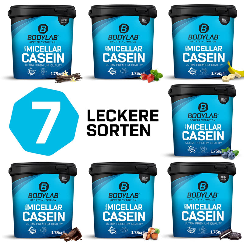 Bodylab24 Casein Micellar Chocolate 1750 G, 100% Pure Casein, Rich In Bcaa Amino Acids, Long Saturation, Supports Muscle Building And Maintenance, Ideal During A Protein Diet - NewNest Australia