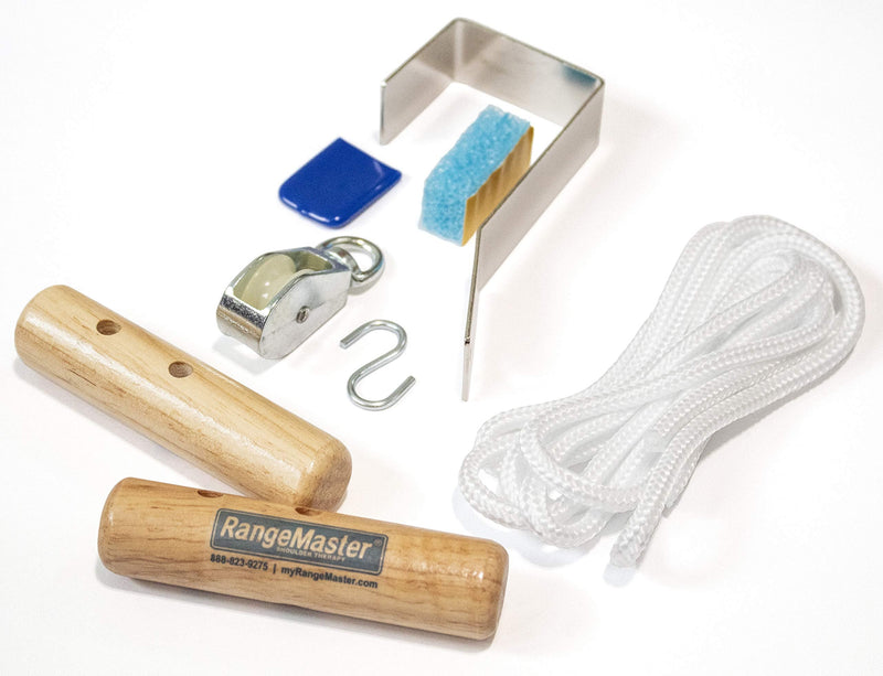 DIY Ranger RangeMaster DIY Ranger Shoulder Pulley │ Physical Therapy Shoulder Exercise Tool │ Do It Yourself Kit │ Aids with Recovery and Increased Mobility │ Metal Bracket Door Attachment - NewNest Australia