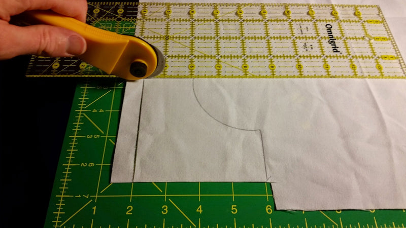 Drunkards Path Quilting Templates 7" & 3.5", with 1/4" Seam Allowance - 4 Piece Acrylic Template Set - NewNest Australia