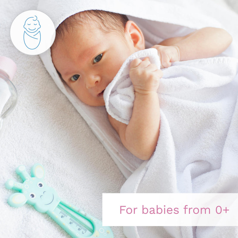 Baby Safe Floating Bath Thermometer, Giraffe (Grey) Grey - NewNest Australia