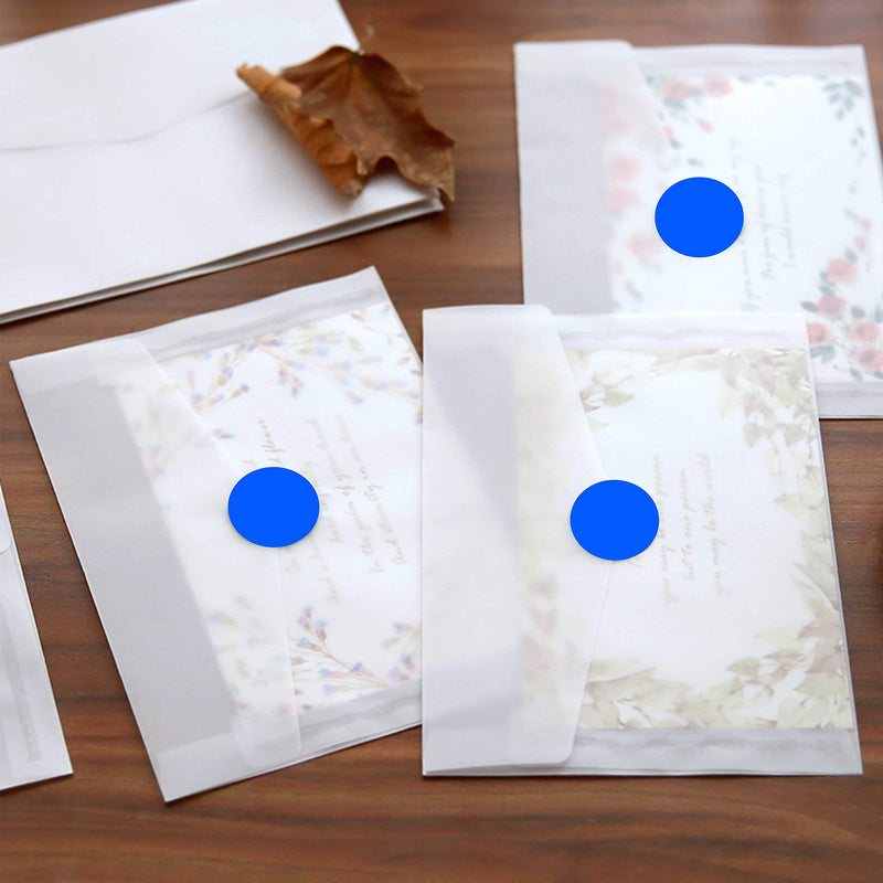 PARLAIM 1 Inch Round Permanent Adhesive Color-Code Dot Stickers,1000 per Roll dots Label Dispenser Box ,Bright Blue Circle Stickers Label for Office Classroom (Blue) - NewNest Australia