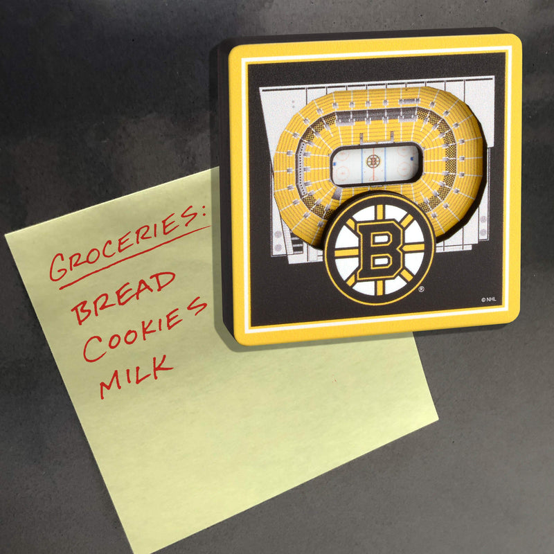 YouTheFan NHL 3D StadiumView Magnet Boston Bruins - TD Garden - NewNest Australia