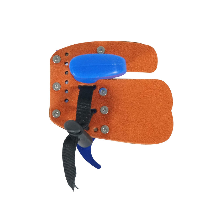 SAS Elite Aluminum Suede and Leather Finger Tab Blue Large - NewNest Australia
