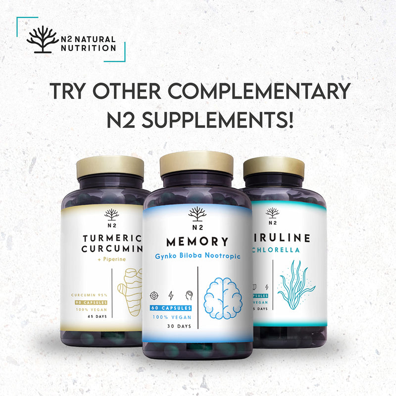 Probiotics And Prebiotics Complex With Inulin Probiotics High Dose 40 Billion Cfu Per Dose, Digestive Enzymes. Contains Lactobacillus And Lactic Acid Bacteria. 60 Capsules N2 Natural Nutrition - NewNest Australia