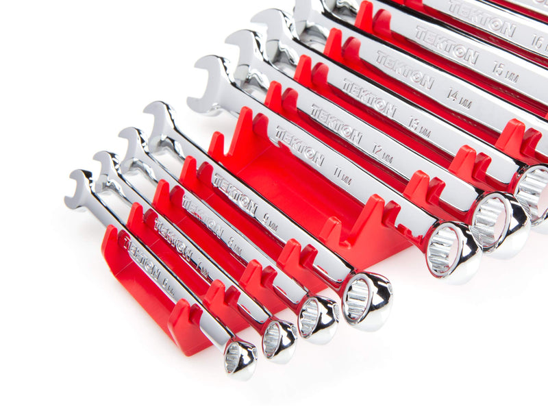 TEKTON 19-Tool Wrench Organizer Rack (Red) | ORG29219 Red - NewNest Australia