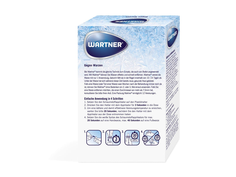 WARTNER wart icing - spray for the treatment of warts - wart cryotherapy for self-treatment for children and adults - pack of 1, 1 x 50 ml - NewNest Australia