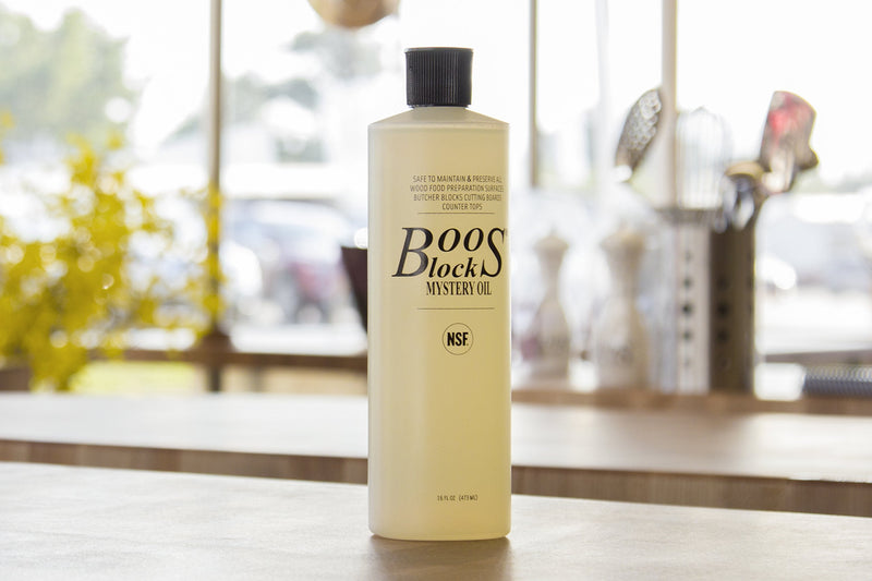 John Boos Block MYSCRM Essential Mystery Oil and Board Cream Care and Maintenance Set: Includes One 16 Ounce Bottle Mystery Oil and One 5 Ounce Tube Board Cream - NewNest Australia