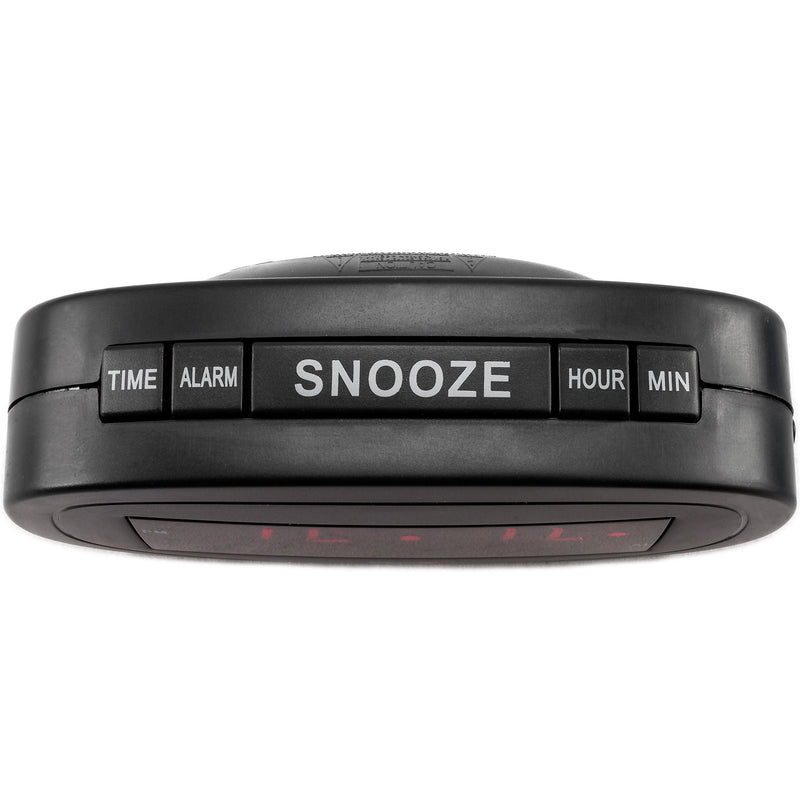 NewNest Australia - Equity by La Crosse 30228 LED Alarm Clock,Black 