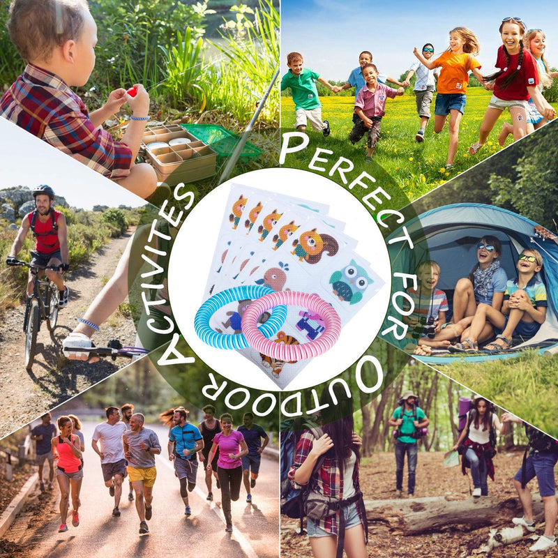 BuggyBands 120 Pack Mosquito Patches Stickers for Adult Kids, Resealable Stickers with 2Pack Mosquito Bracelet, Mosquito Patches for Kids, Mosquito Patches Stickers for Outdoor Camping & Travel - NewNest Australia
