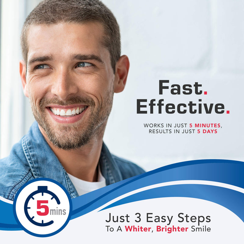 Plus White Whitening Kit - 5 Minute Speed Whitening Gel & Comfort Fit Mouth Tray - Fast, Effective at-Home Teeth Whitening - Easy to Use, Gentle & Enamel Safe (2 oz) 2.0 Ounce (Pack of 1) - NewNest Australia