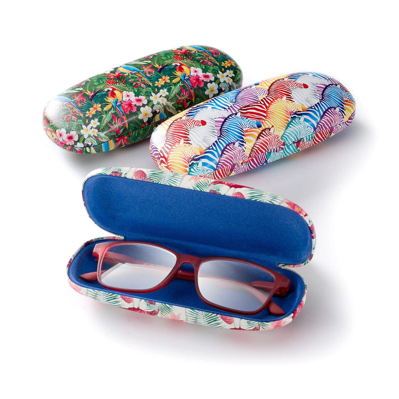 FEFI - Hardcase glasses case: WILDLIFE with matching microfiber cloth Flamingo - NewNest Australia