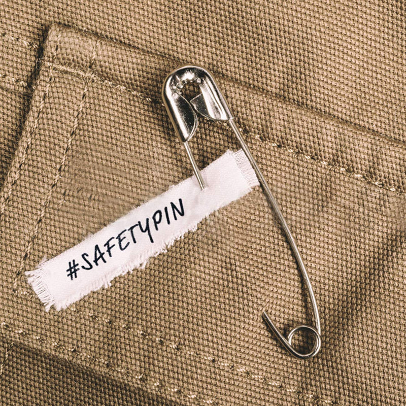 500 PCS Safety Pins 1.5 Inch Safety Pins Bulk for Home Office Use Fabric Fashion Craft Pins First Aid Kit Diaper Pins Size 2 - NewNest Australia