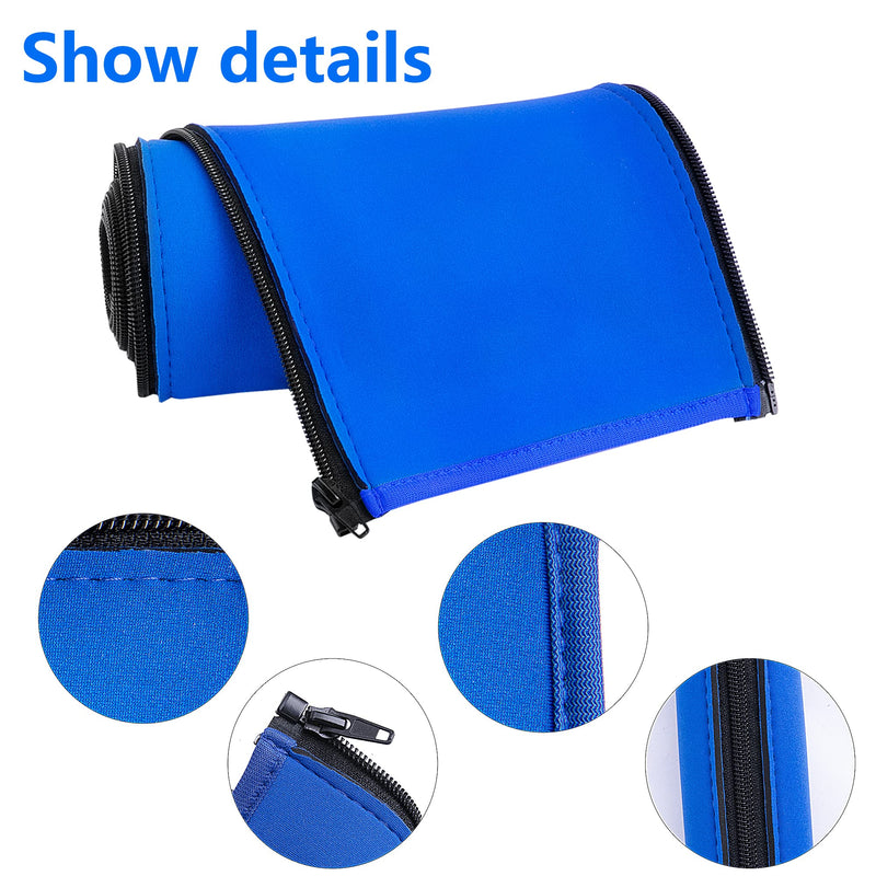 Pool Railing Covers-4 Feet Zippered Swimming Pool Handrail Covers-Neoprene Hand Grip Rail Slip Cover for Inground Swimming Pool Ladder Handles 4 Feet - NewNest Australia