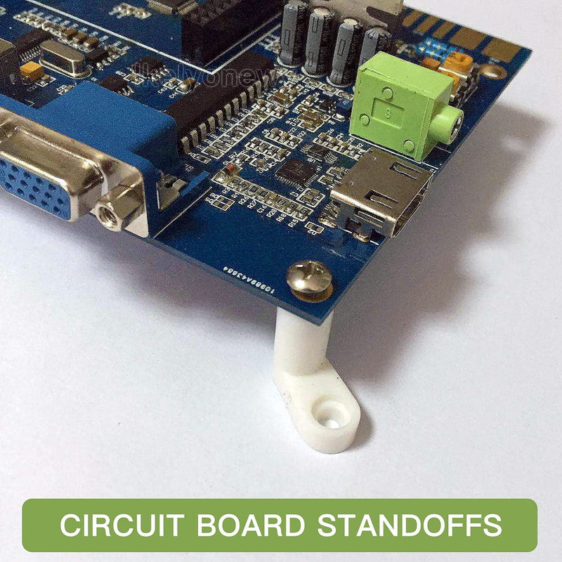 50 PCS Circuit Board Plastic Standoffs Mounting Hardware,Motherboard Standoffs Foot Offs and Screws - NewNest Australia