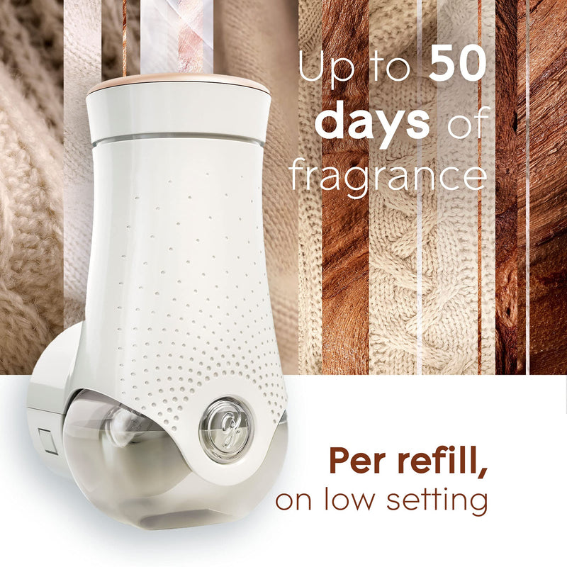 Glade PlugIns Refills Air Freshener, Scented and Essential Oils for Home and Bathroom, Cashmere Woods, 3.35 Fl Oz, 5 Count Cashmere Woods (2) 0.67 Fl Oz (Pack of 5) - NewNest Australia