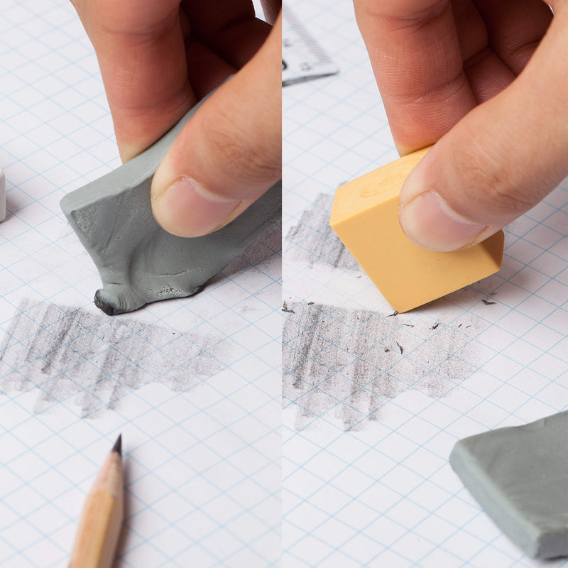 Mr. Pen Eraser Set with Kneaded Erasers, Gum Erasers and Pencil Erasers, Pack of 9 - NewNest Australia
