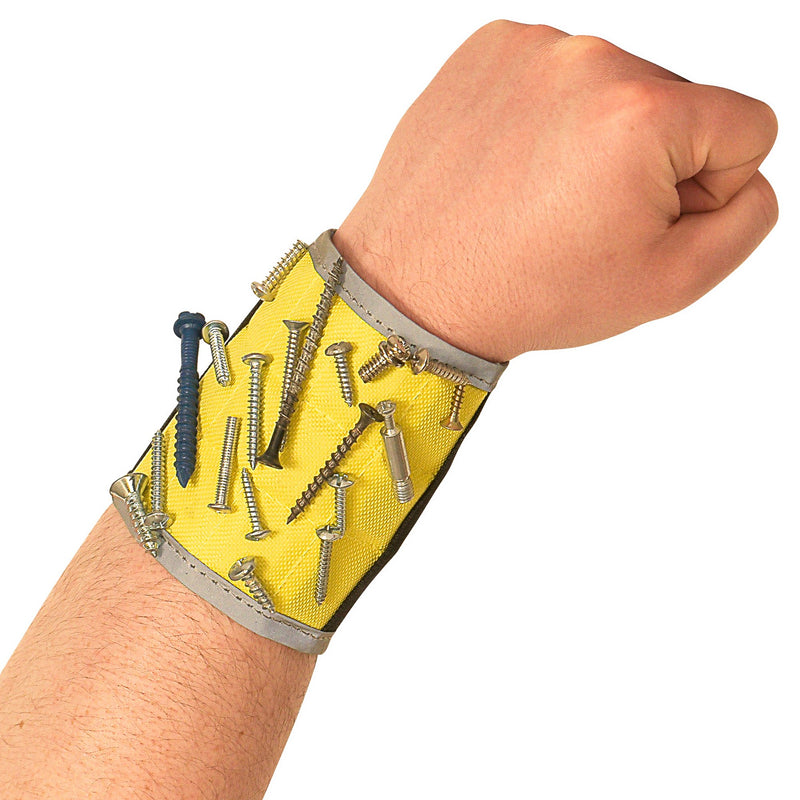BYKES Extra Large Magnetic Wristband for Holding Tools Screws Nails Bolts Screwdriver & Drilling Bits Perfect Handyman Gear for DIY Do It Yourself Auto Repair Home Projects - NewNest Australia