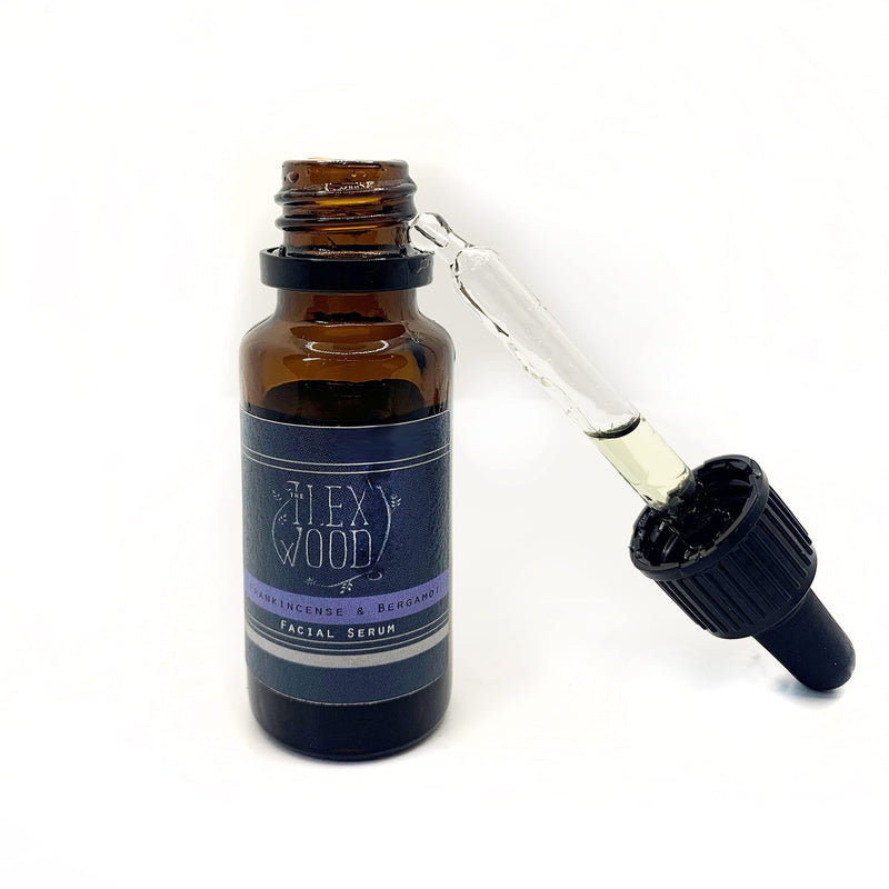 Frankincense and Bergamot Gift Set for both Men and Women - Face Cream and Serum - handcrafted in the UK, 100% Natural, Vegan, Moisturising, Anti Ageing, Cruelty Free, Palm Oil Free, Plastic Free - NewNest Australia