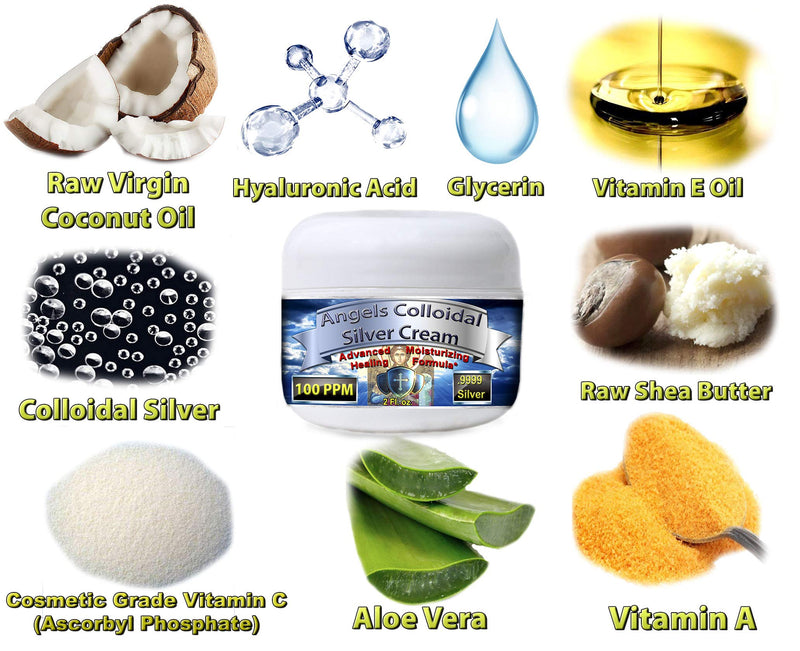 Colloidal Silver Cream 2-oz - NewNest Australia