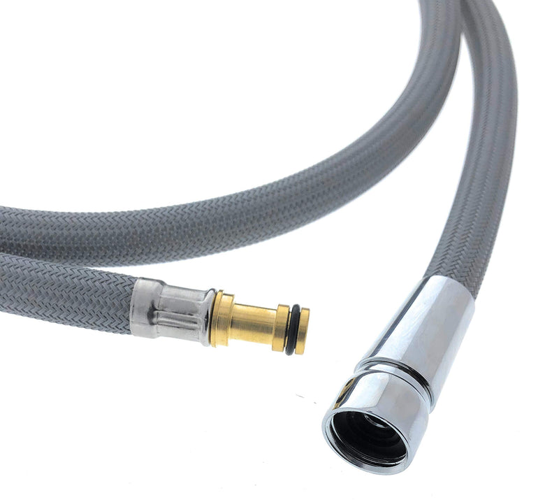 Pullout Replacement Spray Hose for Moen Kitchen Faucets (# 159560), Beautiful Strong Nylon Finish - Sized Right at 55" Inches, Fits in Place of Moen 159560 Faucet Hose by Essential Values Pullout 159560 - NewNest Australia