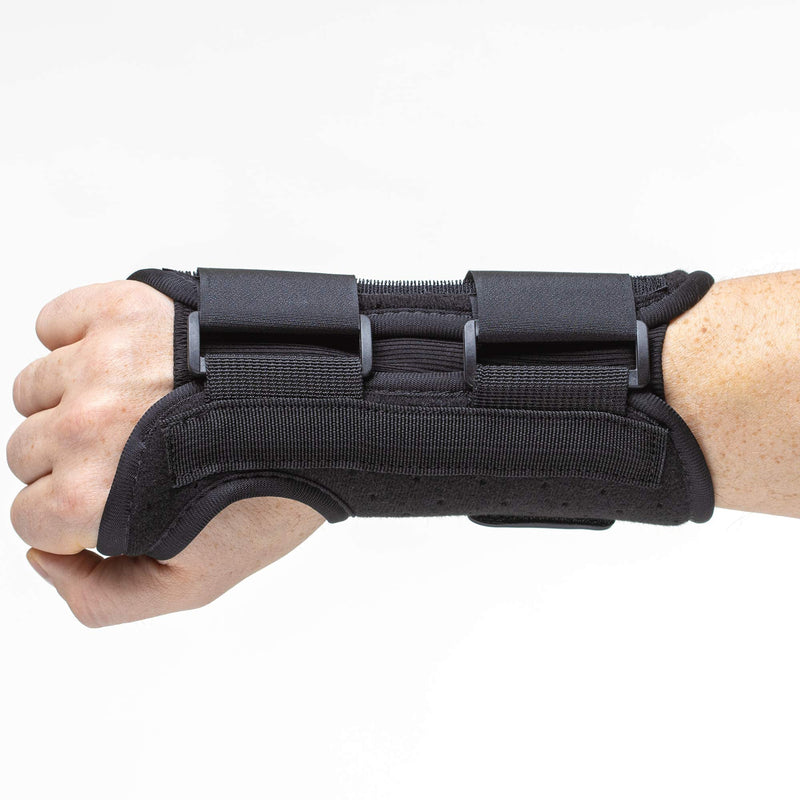 Carpal Tunnel Wrist Brace Support and Metal Splint Stabilizer [Single] - Helps Relieve Tendinitis Arthritis Carpal Tunnel Pain - Reduces Recovery Time for Men Women - Left (S/M) Small/Medium (Pack of 1) Left Hand - NewNest Australia