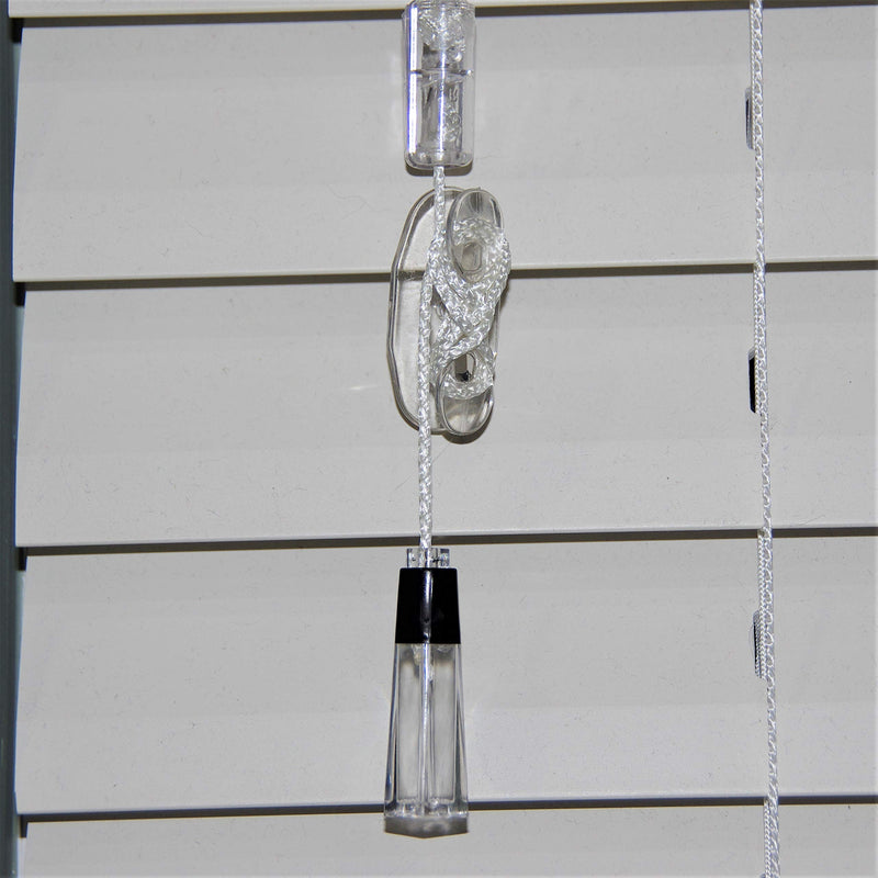 HomeAmore Safety Blind Pull Cord Cleats (4 Pack). The Only Clear Eye Pleasing 2-in-1 Pull Chord Winder. Designed For Free Hanging Or Secure To Wall To Keep Cords Away From Babies, Children and Pets. 4 - NewNest Australia