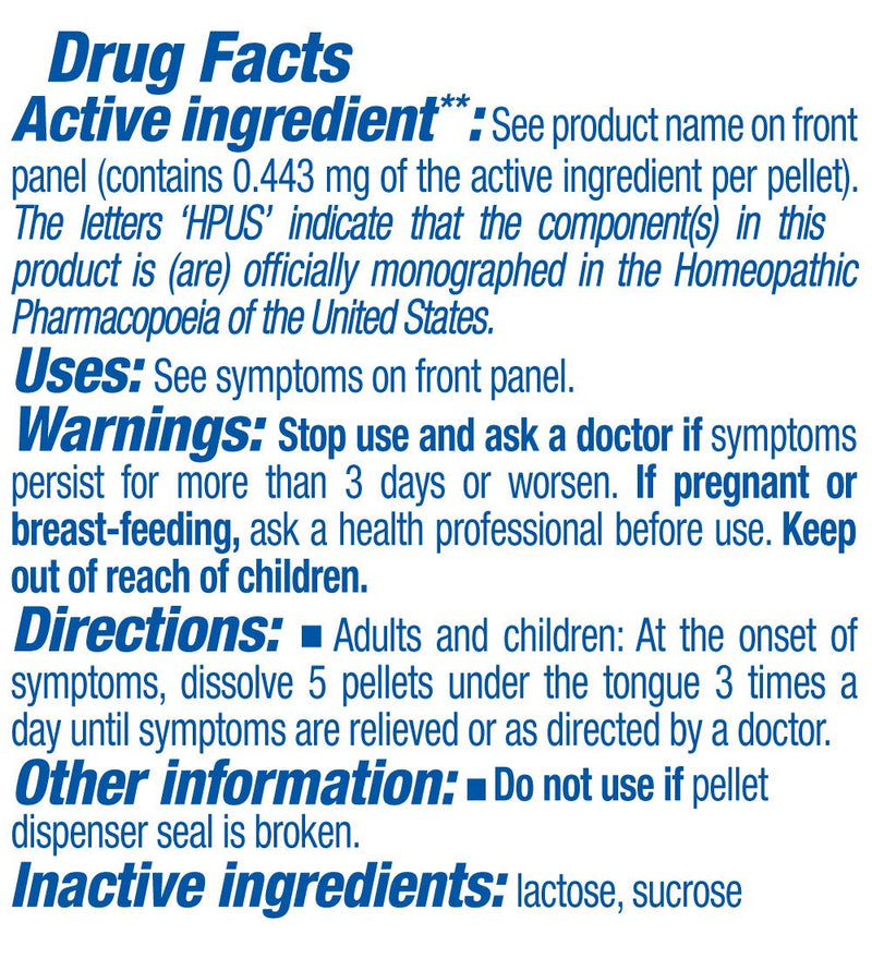 Boiron Arnica Montana 12C for Muscle Pain, Stiffness, Swelling from Injuries & Bruises - 80 Pellets 80 Count (Pack of 1) - NewNest Australia