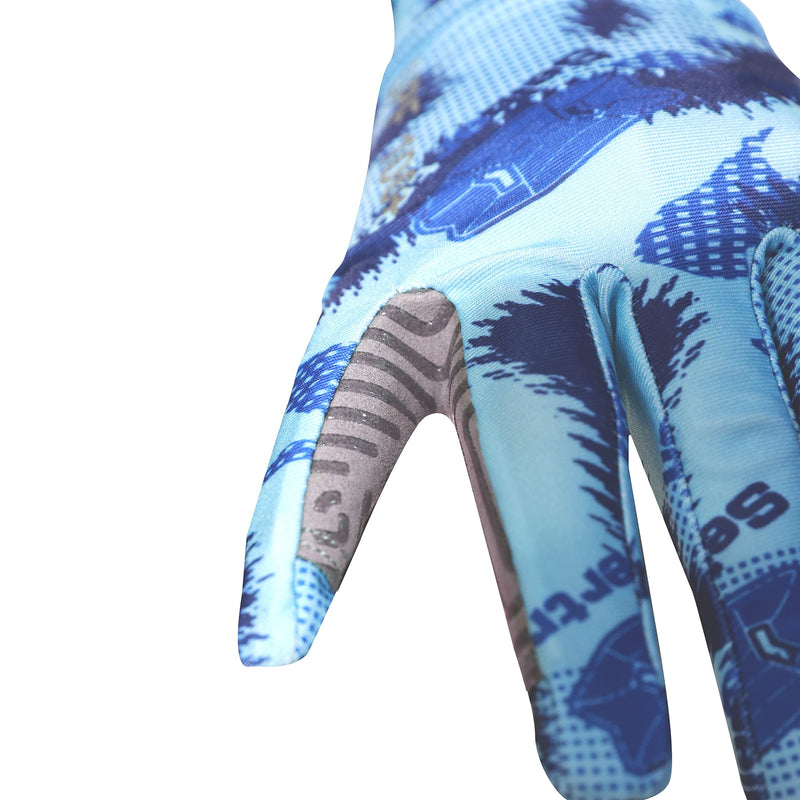 Seibertron S.P.S.G-4 Horse Riding Touchscreen Adult & Youth UPF100+ UV Sun Glove youth size blue youth L - NewNest Australia