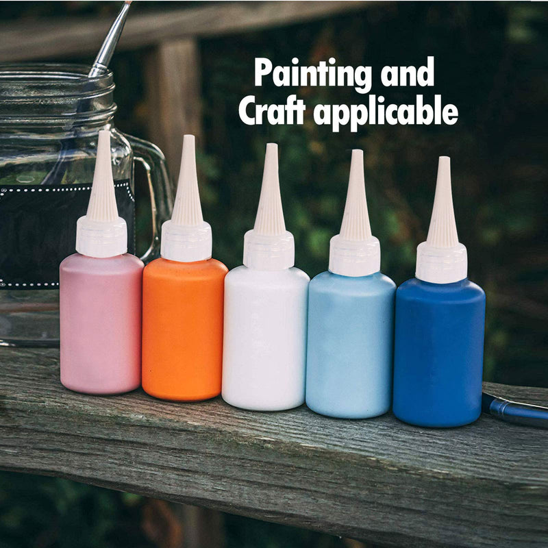 Falling in Art 1 oz. Needle Tip Squeeze Bottles with a Funnel, 6-Pack - NewNest Australia