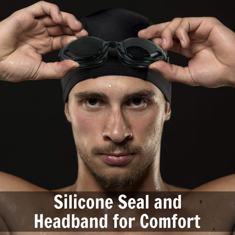 Water Gear Vapor Swim Goggles Smoke/Smoke - NewNest Australia