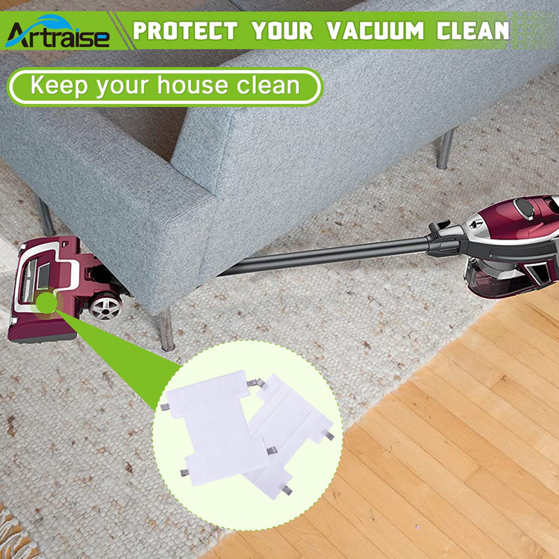 6Pack Dust-Away Micro-fiber Hv300 Series Pads kit for Shark Dust-away, Rotator, Navigator Lift-away Pro Vacuum, Ultra Light Stick Vacuum HV300-6P - NewNest Australia